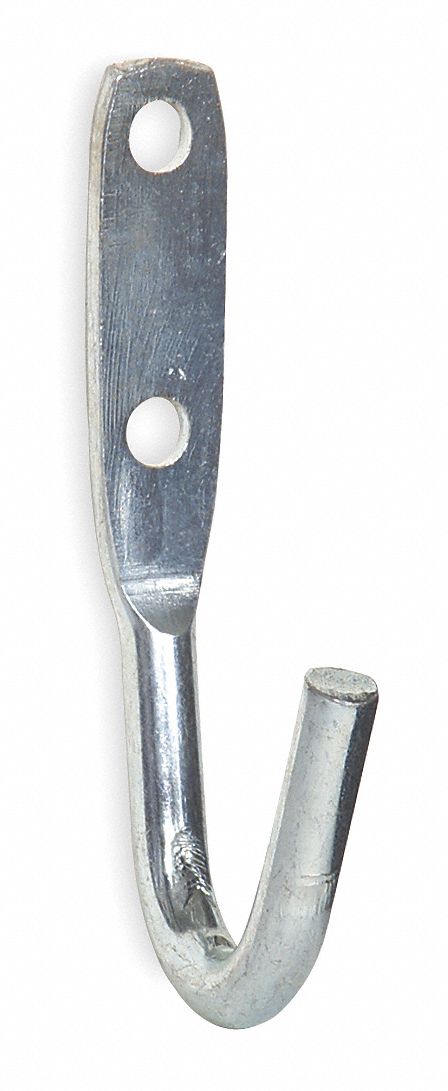 Hard Temper Galvanized Steel Double-Eye Hooks | The Tarp Co.