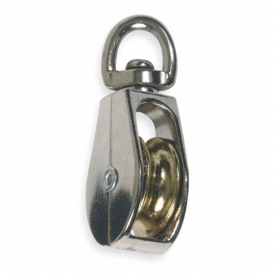 GRAINGER APPROVED Swivel Eye Pulley, 5/16 in Eye Hook Inside Dia