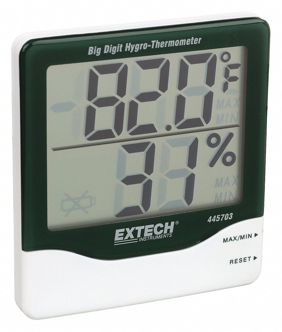 Digital Thermometer Hygrometer Temperature Humidity Display Stand Houses Office 