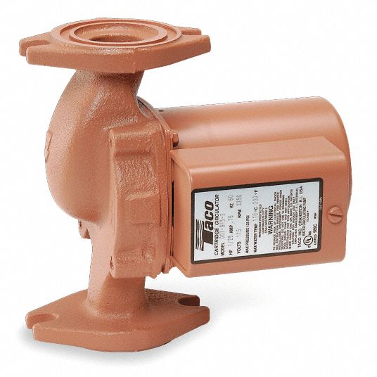 taco 110 bronze in line circulator