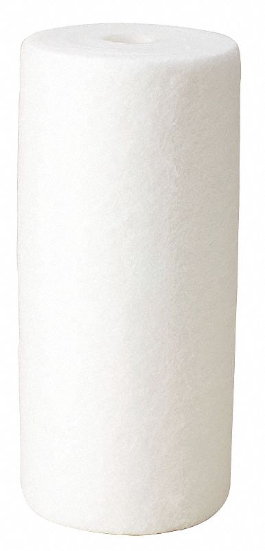 FILTER CARTRIDGE: STRING WOUND, 10 GPM FLOW RATE, 25 MICRON, 9 7/8 IN H