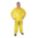RAIN JACKET WITH DETACHABLE HOOD, JACKET, XL, YELLOW, SNAP, SNAP-ON HOOD