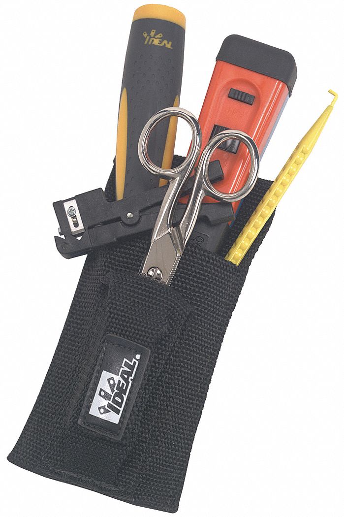 COMMUNICATIONS TOOL KIT, 6 TOTAL PIECES, TOOL POUCH