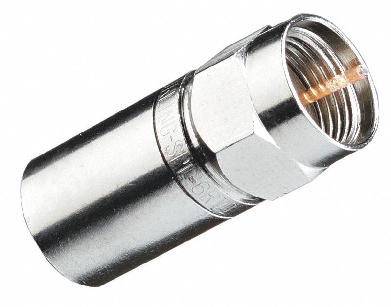 COMPRESSION CONNECTOR,RG6 RTQ,PK50