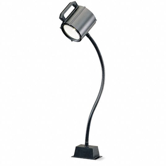 ELECTRIX Gooseneck Task Light, Halogen, 27 in Arm Length, 950 Lumens