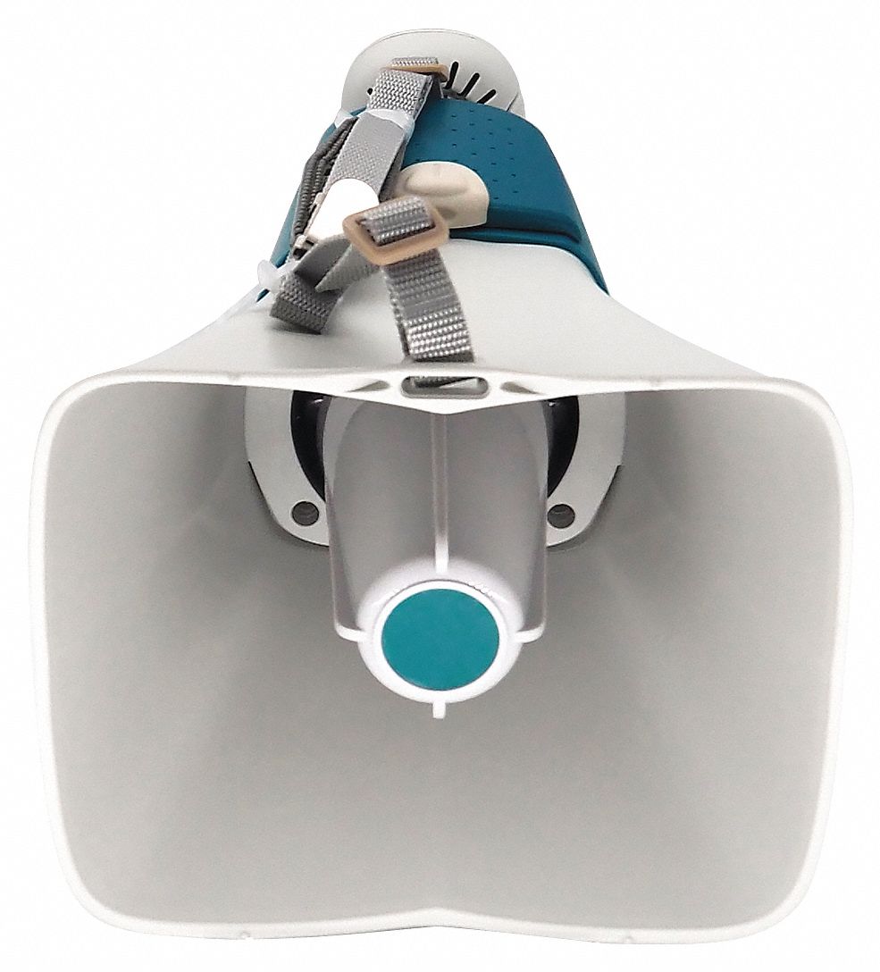 25 W Peak Output Power, Siren/Talk, Megaphone 4PD844PD84 Grainger