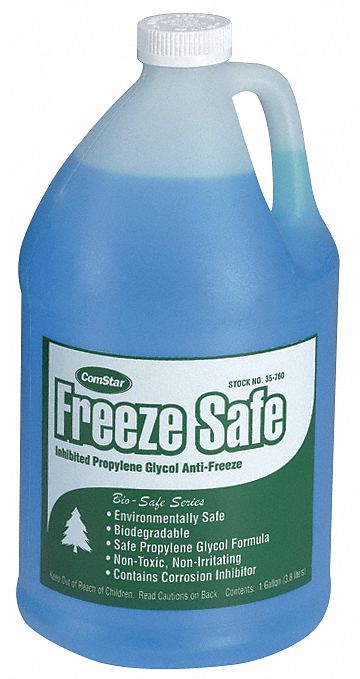 COMSTAR 1 Gal Blue Antifreeze Temp Range 100 F 4PDE6 4PDE6 Grainger
