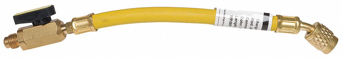 Dayton 4PDG3 Ball Valve Adapter Hose 6 in Yellow for sale online 