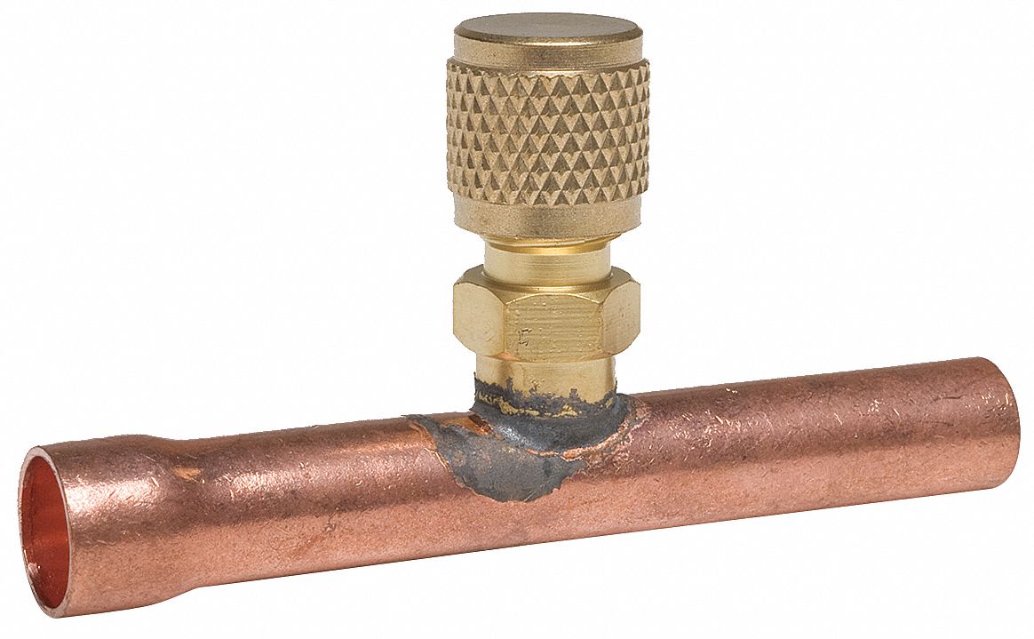 1/4" Access Valve Union Tee, PK2