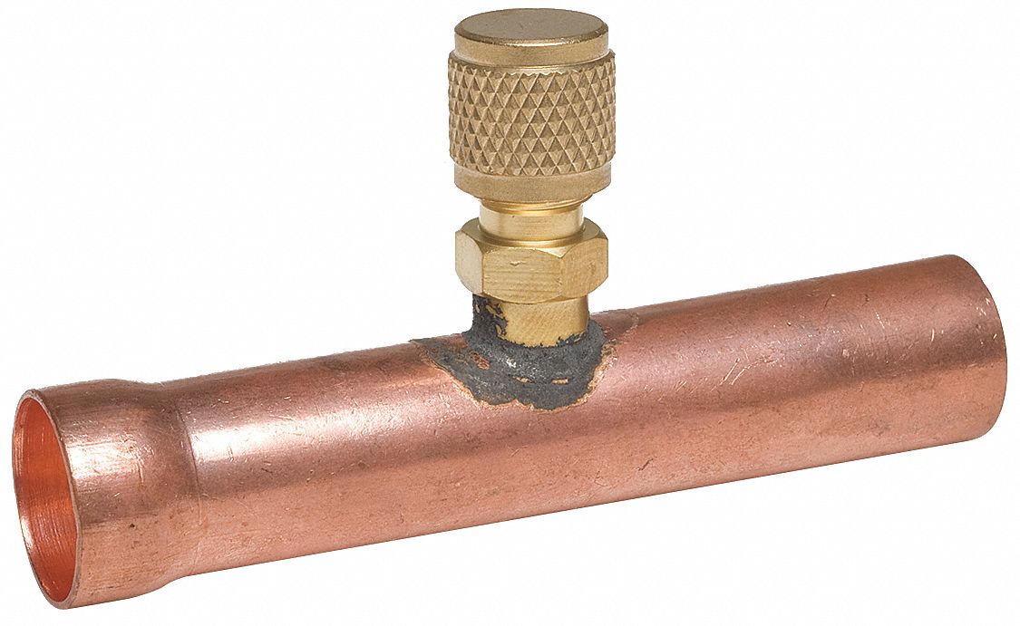 1/4" Access Valve Union Tee, PK2