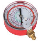 REPLACEMENT HIGH-SIDE PRESSURE GA, 3⅛ IN, 0 TO 800 PSI, ⅛ IN MNPT, NON-LIQUID FILLED