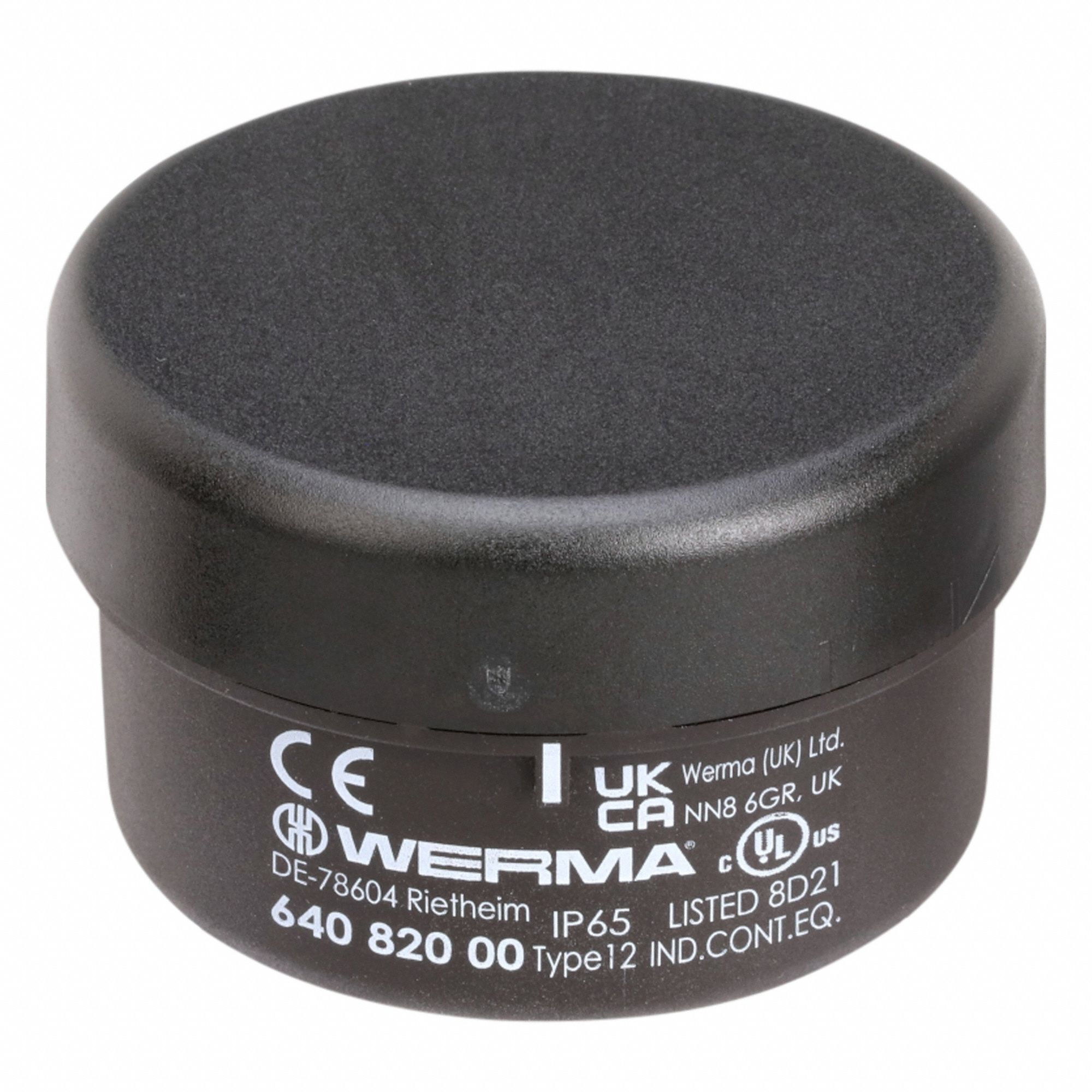 Mounting Base: Tower Light Base, For KombiSIGN 71, 1 7/16 in Overall Ht, 2 3/4 in Overall Dia