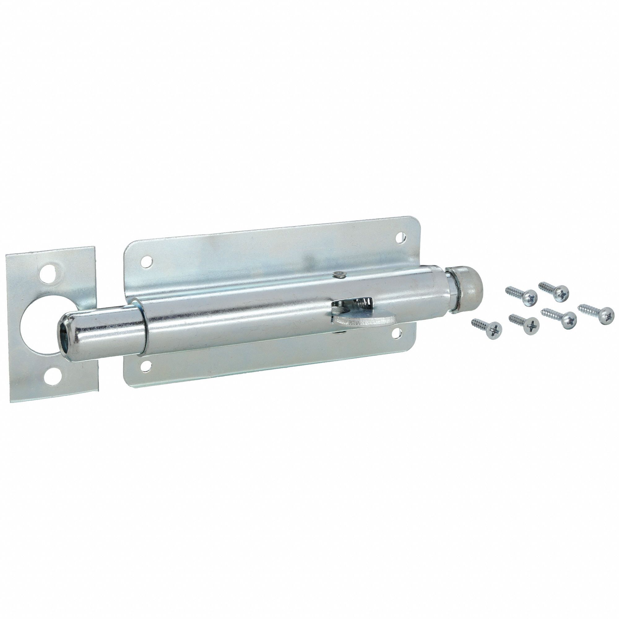 GRAINGER APPROVED FootOperated Bolt Zinc, 3/4 in Bolt Head Dia., 2 1/