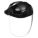 FACESHIELD, FULL CROWN, RATCHET, BLK/CLEAR, ANTI-FOG, NYLON/PC, CSA, 12⅛X9X0.06 IN