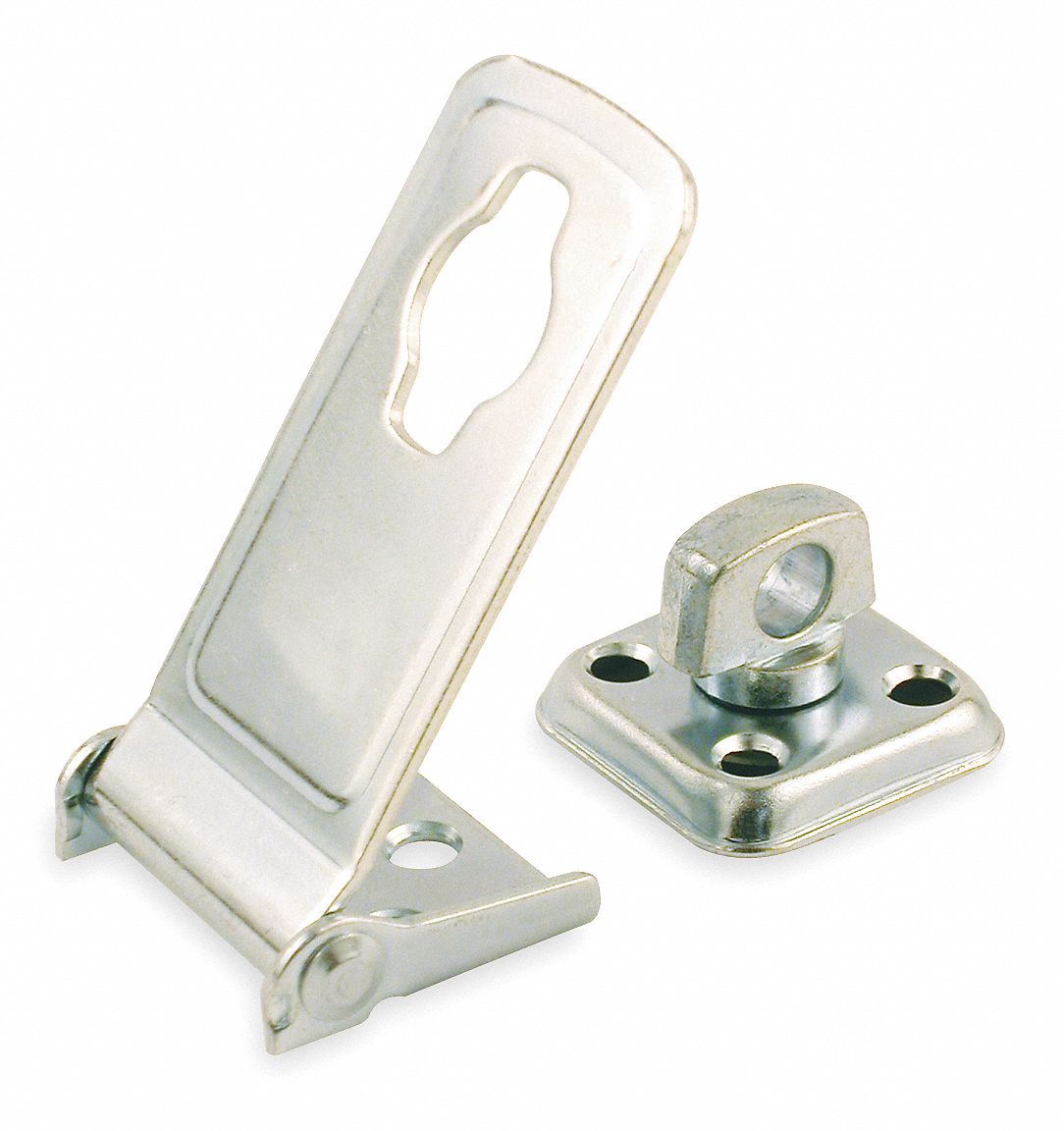 GRAINGER APPROVED Conventional Rotating Eye Hasp, 1 3/4 inH x 1 1/2 inW