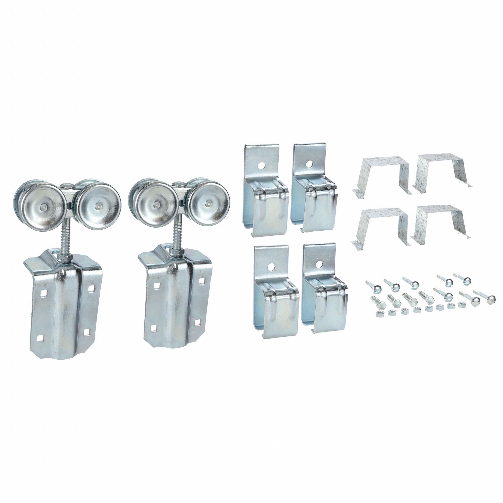 grainger-approved-hanger-kit-sliding-door-box-rail-steel-bright-zinc