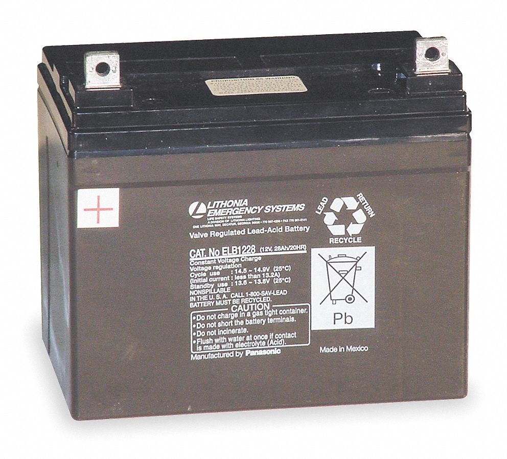 4PG82 - Battery Lead Acid 12V 28A/HR.