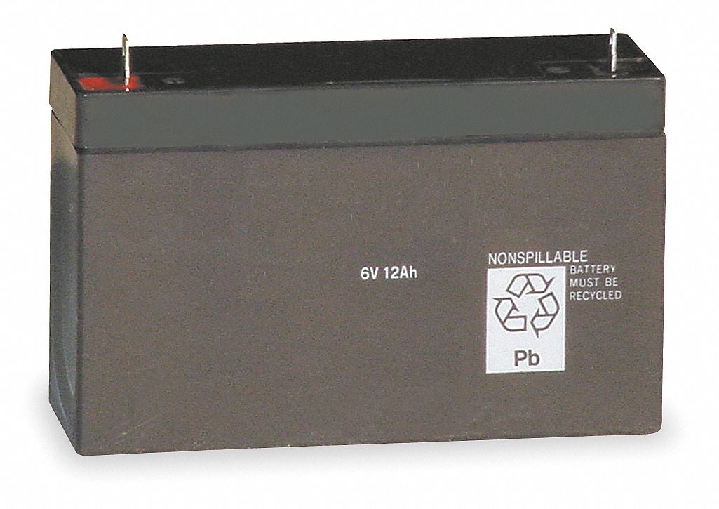 4PG87 - Battery Lead Acid 6V 10A/HR.