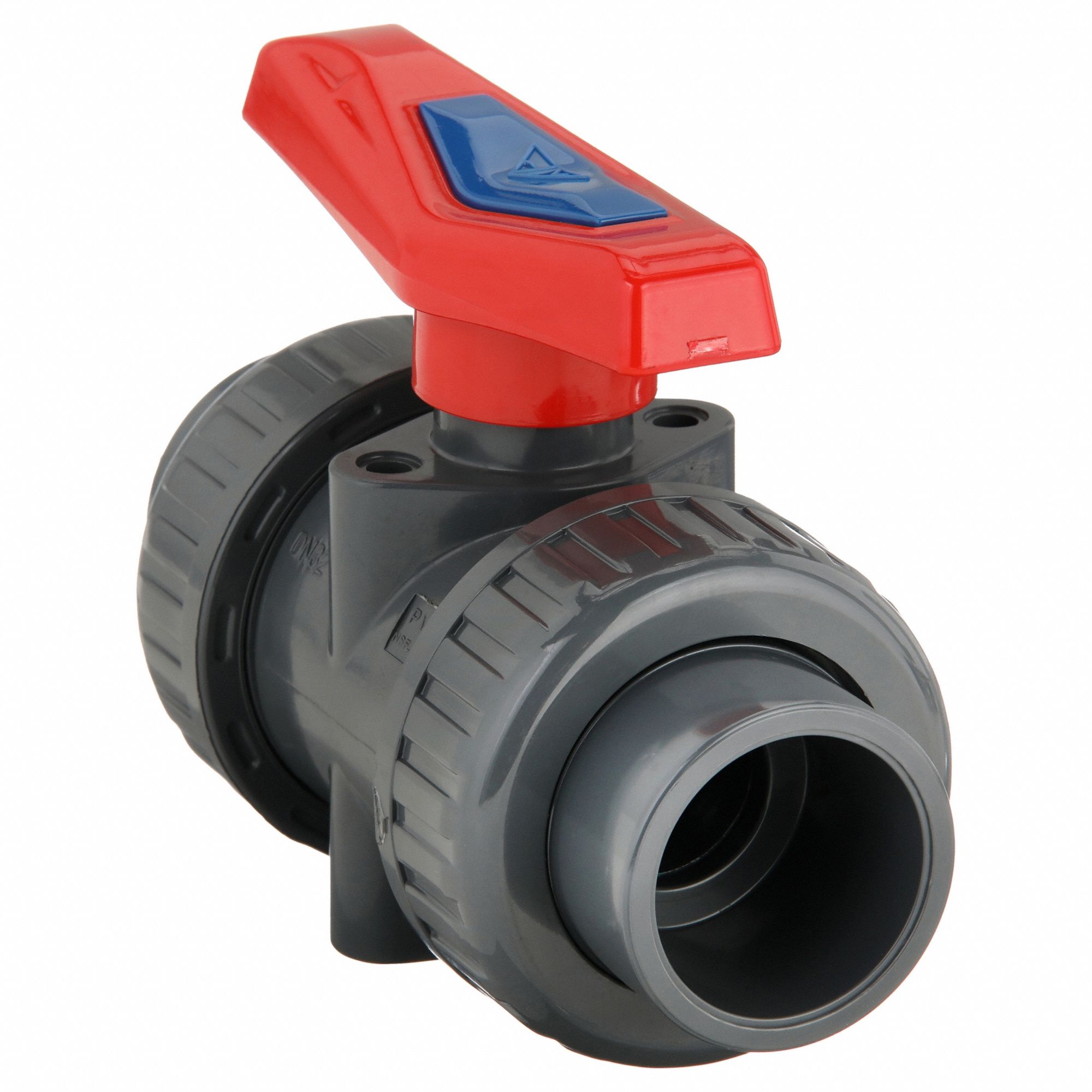 SANIPRO 1 1/4 Inch PVC Compact Ball Valve – Threaded, New