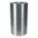 TRASH CAN,ROUND,35 GAL.,SILVER