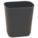 WASTEBASKET BLACK 28 QT