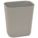 FIRE-RSTNT TRASH CAN,RECTNGLE,7 GAL,GRAY