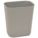 WASTEBASKET GRAY 28 QT