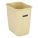 WASTEBASKET,RECTANGULAR,7 GAL.,BEIGE