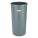 TRASH CAN,ROUND,22 GAL.,GRAY