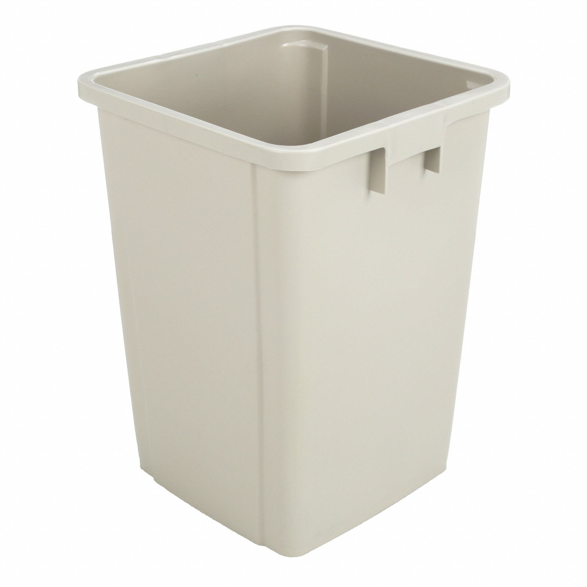 Tough Guy 4pgr8 19 gal. Gray Square Trash Can