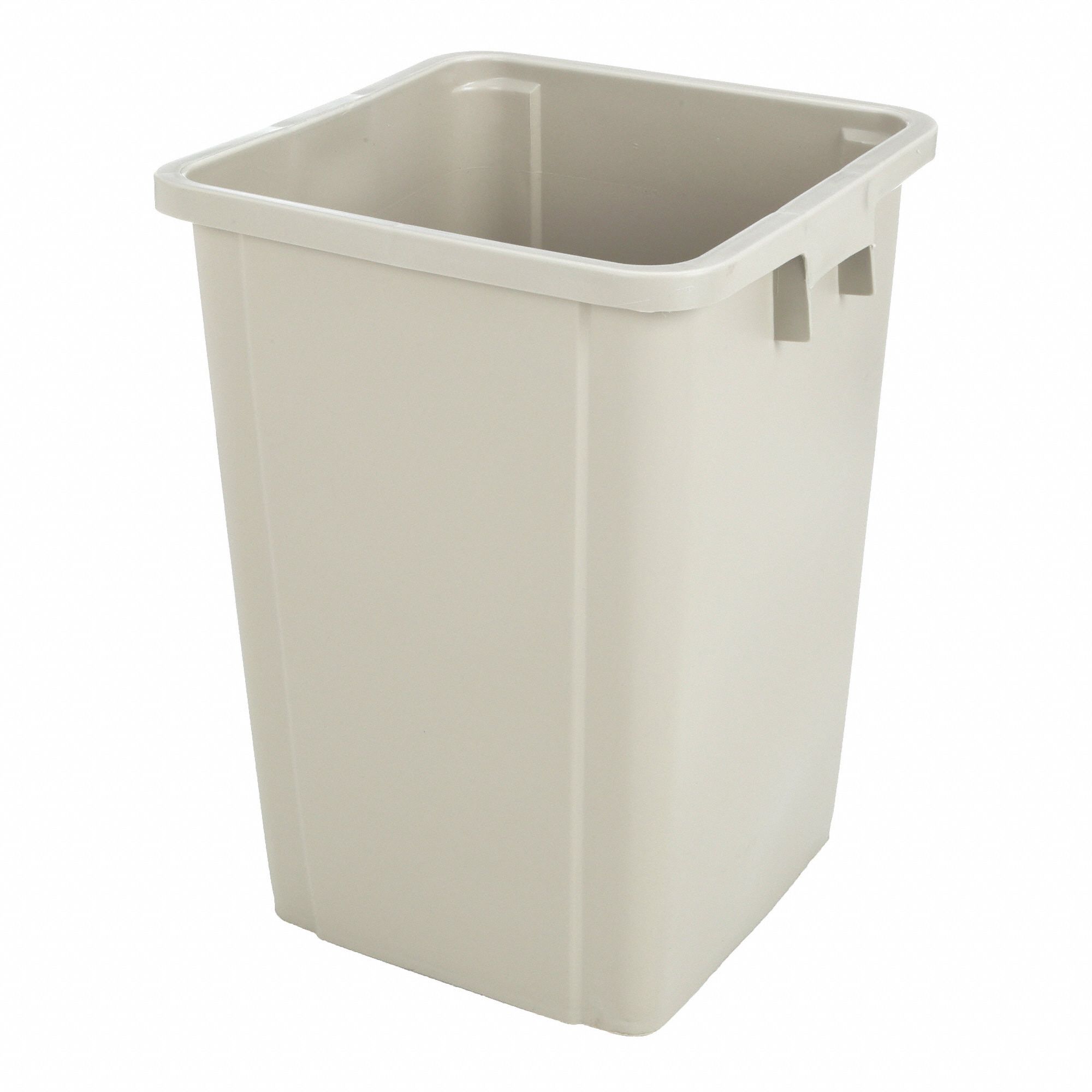 Tough Guy 4pgr8 19 gal. Gray Square Trash Can