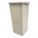 SQUARE CONTAINER,23 GAL,BEIGE