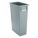 TRASH CAN,RECTANGULAR,23 GAL.,GRAY