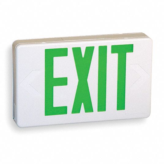 Emergency Exit Sign Grainger