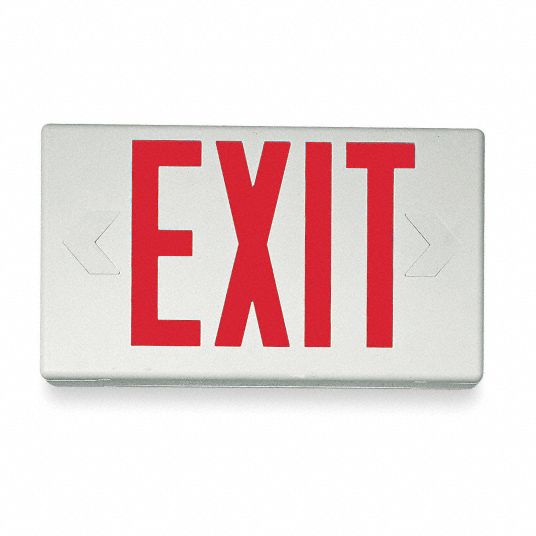 Led Exit Sign,2.5 W - Grainger