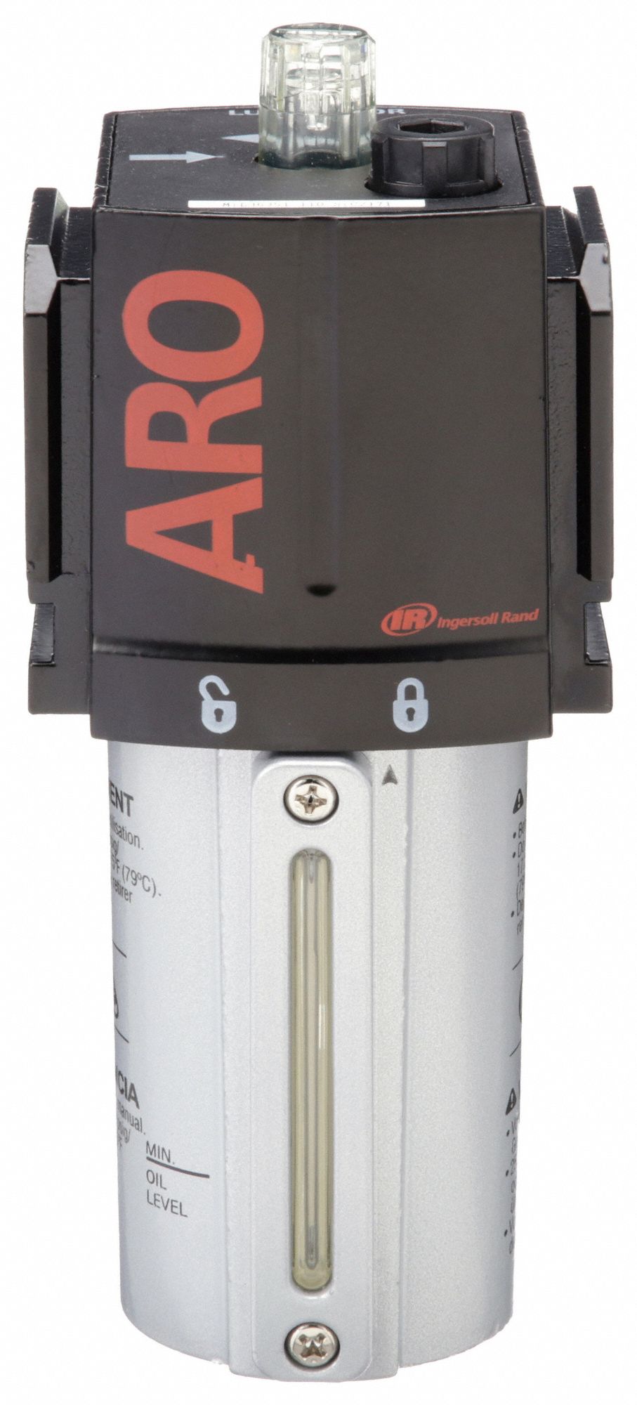 Compressed Air Lubricator: Mist, 3/4 in NPT, 222 cfm, 250 psi Max Op Pressure, 175°F Max Op Temp