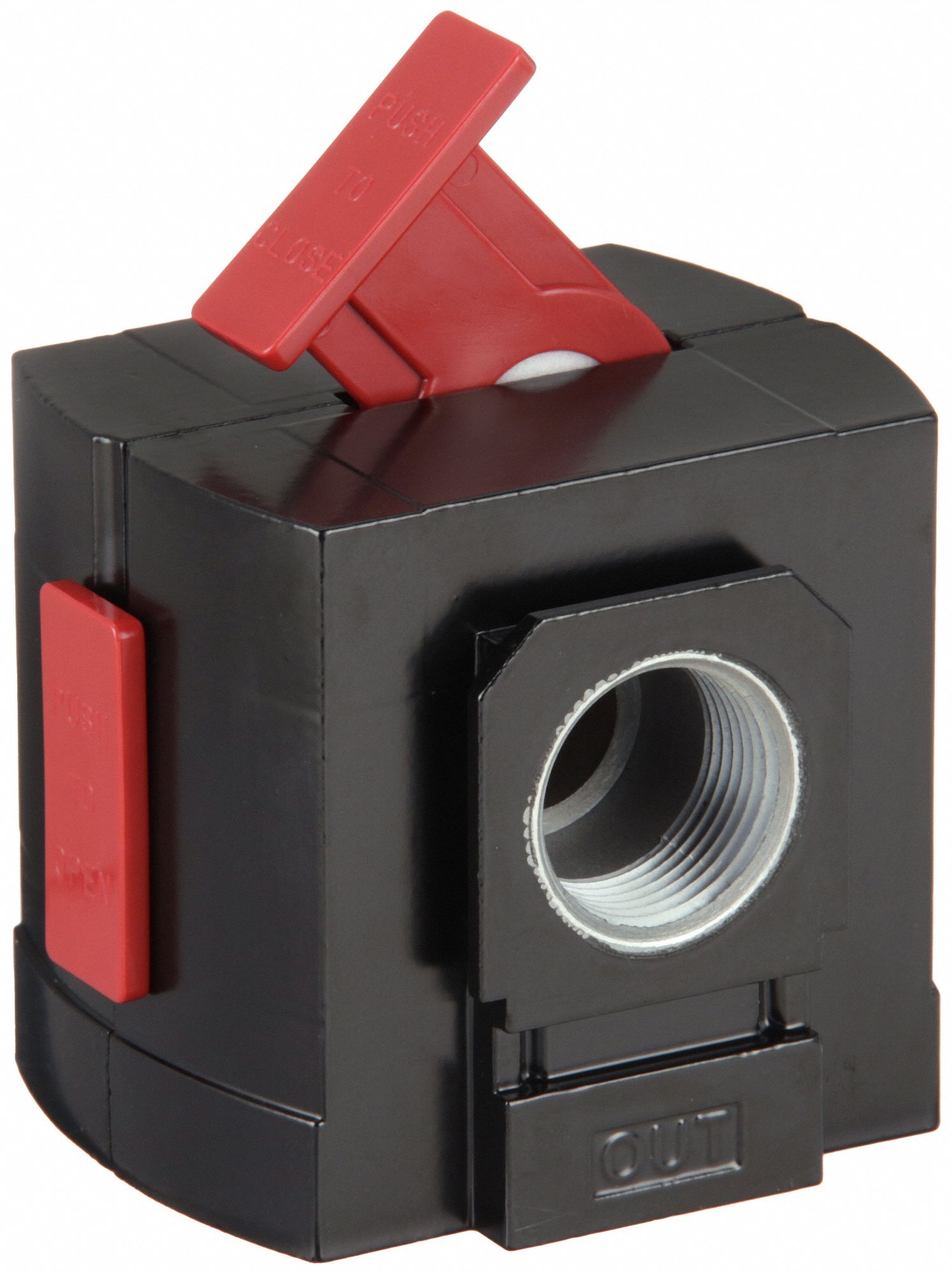 AIR LINE LOCKOUT VALVE, 1 IN NPT THREAD, 1 IN NPT OUTLET SIZE, 250 PSI MAXIMUM OPERATING PRESSURE, 3000, 104393-6