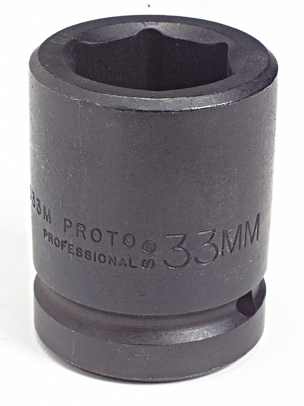 Williams 7M-675 75mm 1-in Drive Shallow Metric 6-Point Impact Socket Black 