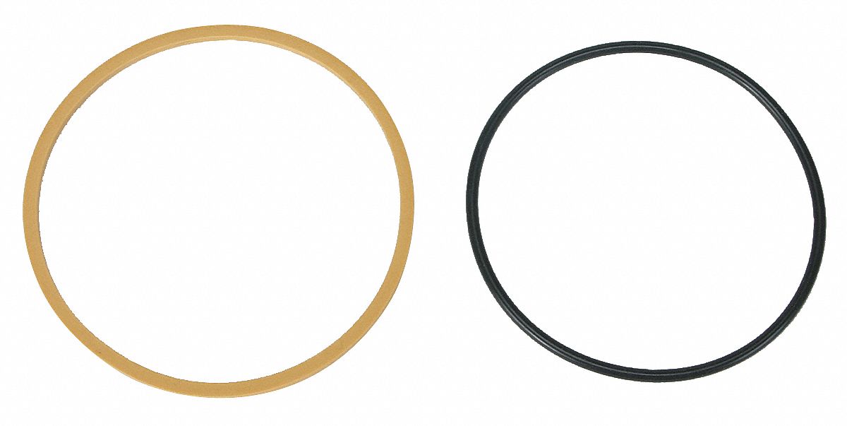 PTFE SQUARE PISTON RING SET,DIA. 4-1/2