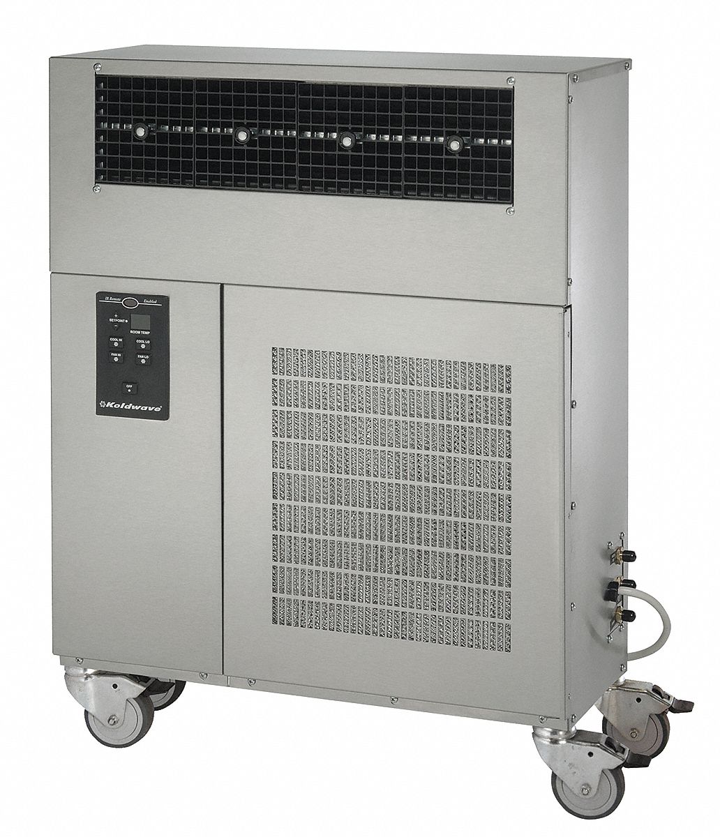 Portable Air Conditioner: 10,800 BtuH Cooling Capacity, 400 to 450 sq ft, 1 Phase