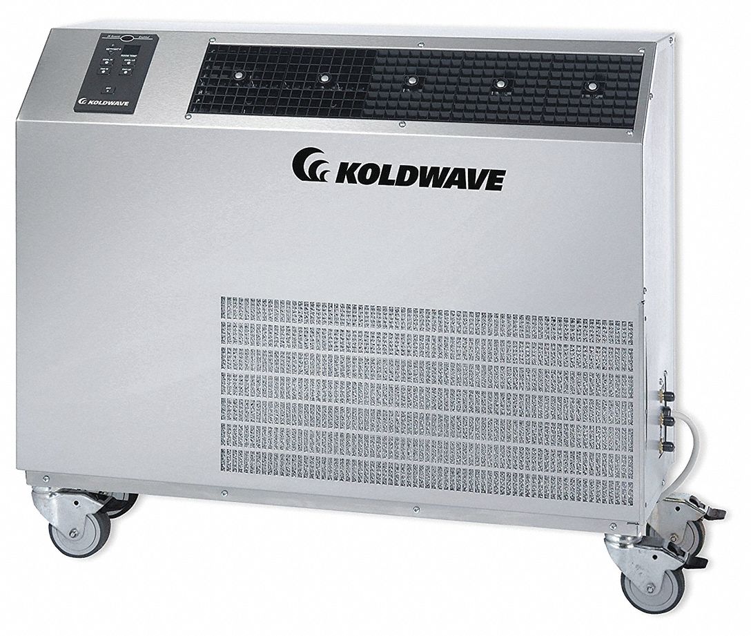 Portable Air Conditioner: 27,300 BtuH Cooling Capacity, 1,400 to 1,500 sq ft, 1 Phase