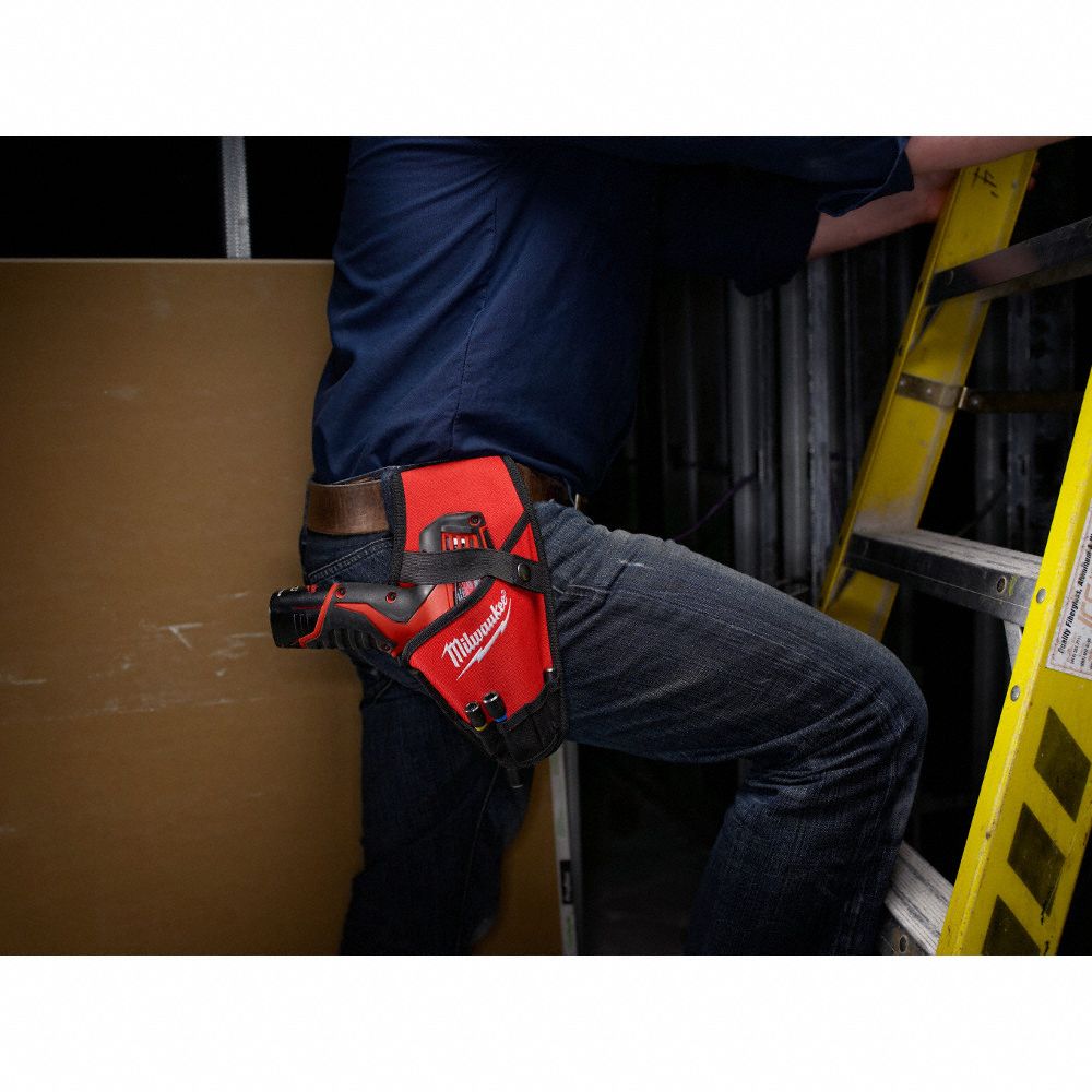 MILWAUKEE Tool Holster 1 Pockets, Drilling and Fastening Tools, Belt