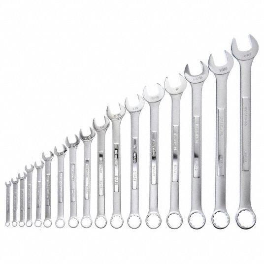 Westward 32J050 Spanner Wrench Set, L 12 in.