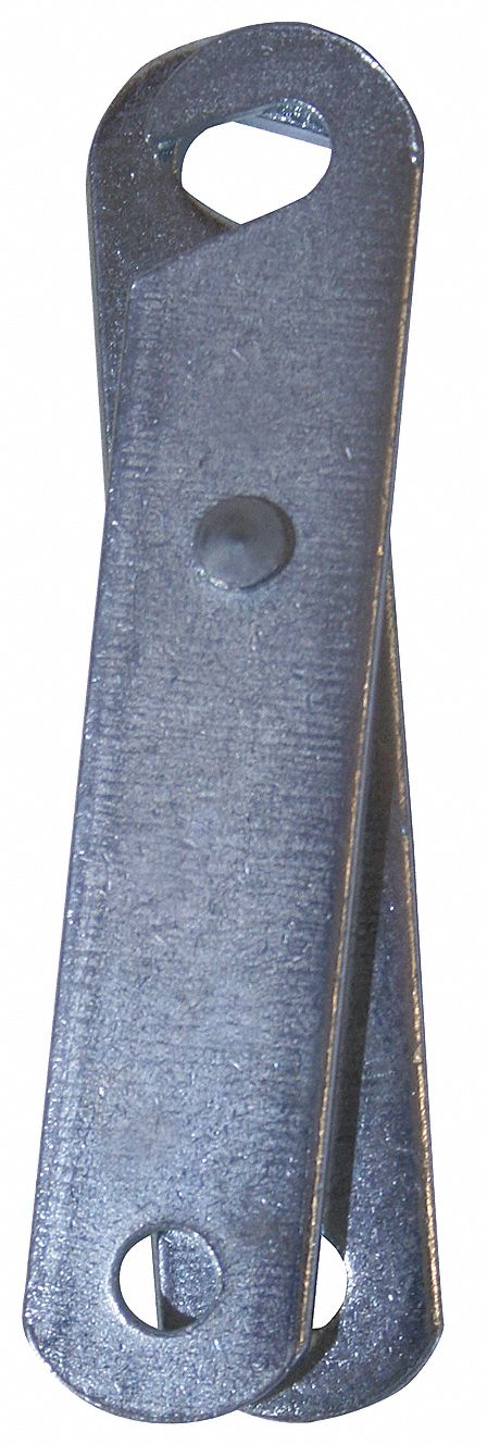 Pendant for Conveyor Chain: Conveyor Chain, Straight Side, 1 Pack Qty, Galvanized