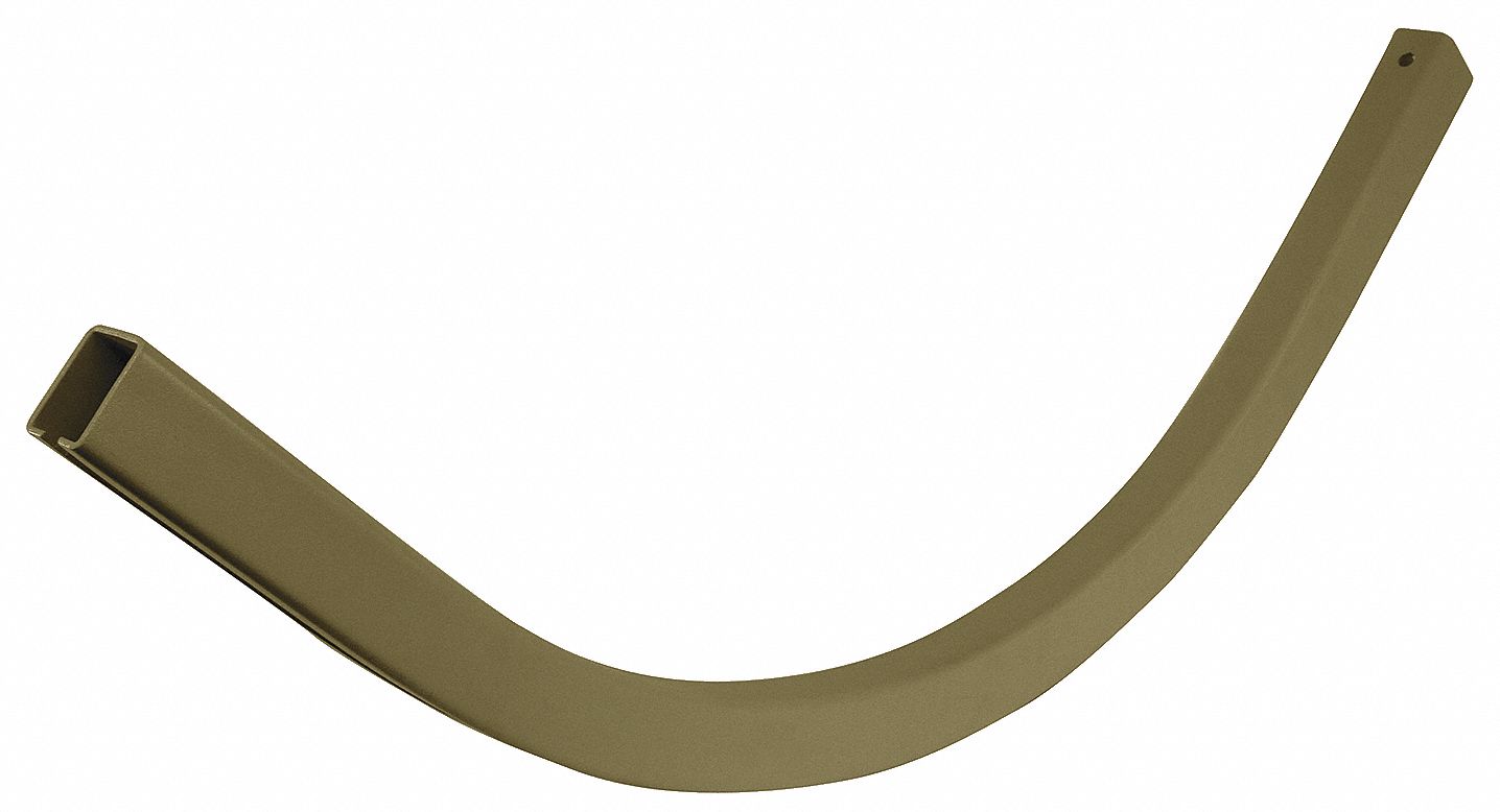 Overhead Conveyor Track Section: Straight Track and Curves on Powered Conveyor, Steel, 1 Pack Qty