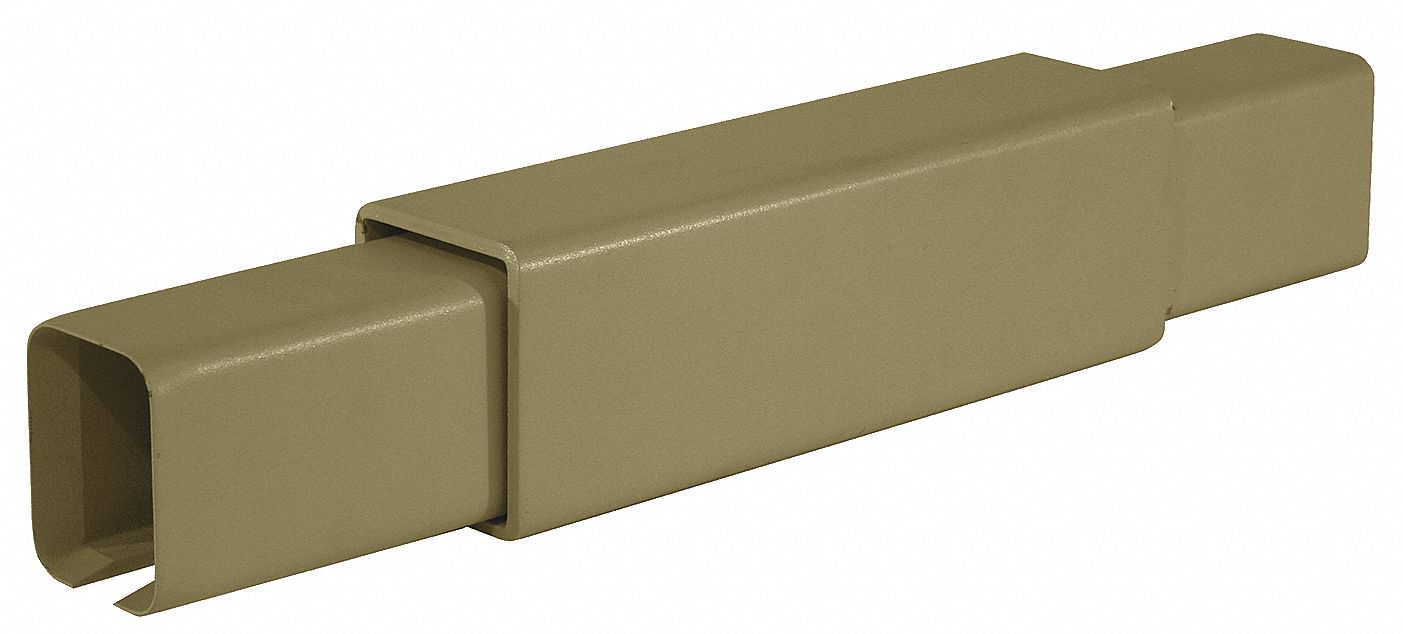 Overhead Conveyor Track Section: Two Pieces for Field Assembly, Conveyor Chain/Straight Track, Steel