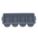 CUTLERY BIN, 4 COMPARTMENT