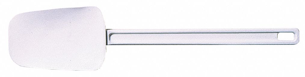 SPATULA SPOON SHAPE 9 1/2IN WH