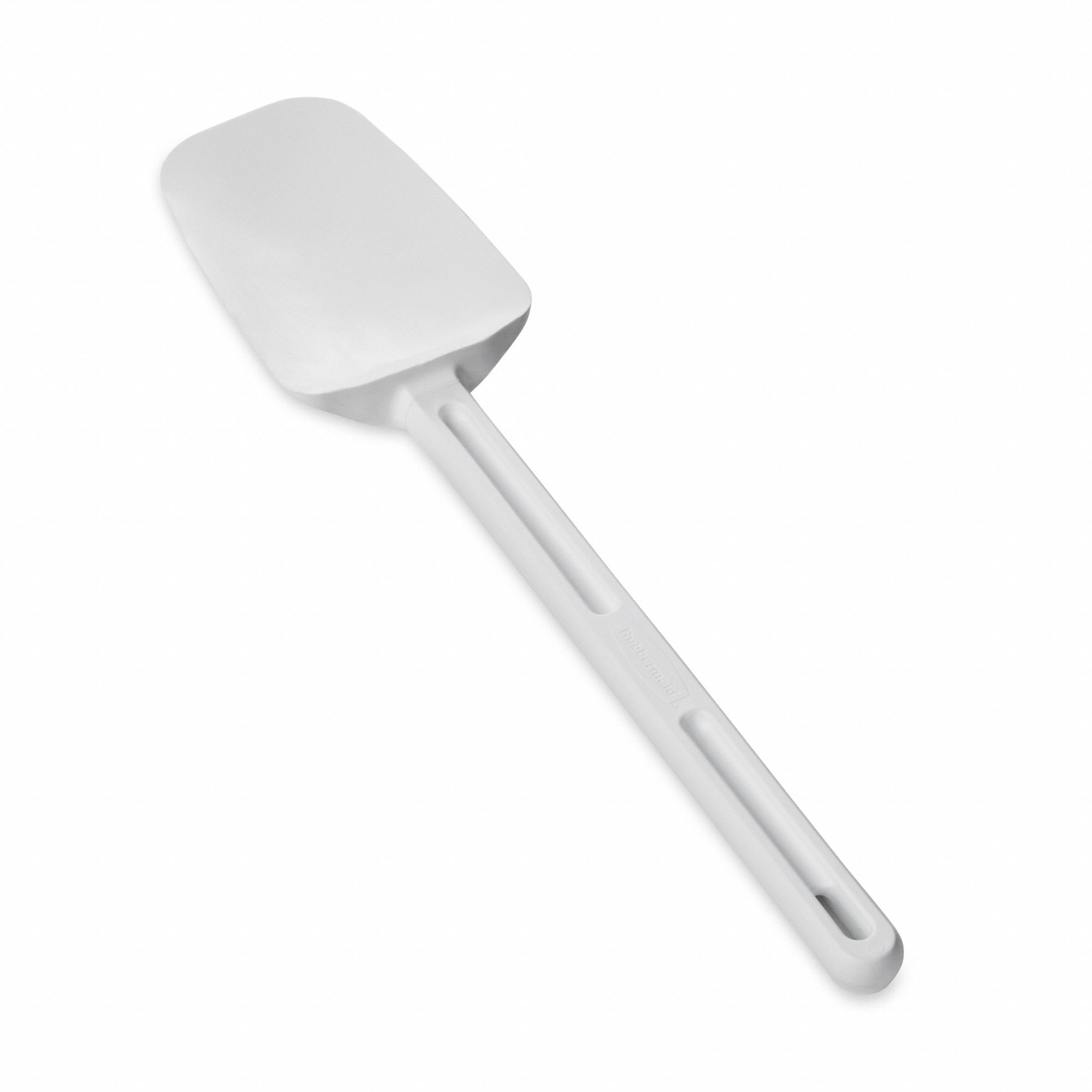 Spoonula: 13 1/2 in Overall Lg, Silicone Blade, Silicone Handle