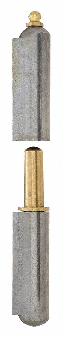 Lift-Off Hinge: Steel, 3 13/32 in Leaf Ht, 5/8 in Leaf Wd